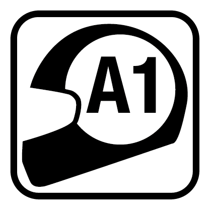 Compatible con el carnet de conducir A1