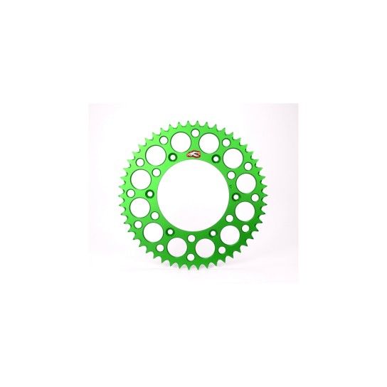 RENTHAL REAR SPROCKET GREEN KAWASAKI