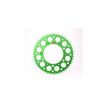 RENTHAL REAR SPROCKET GREEN KAWASAKI