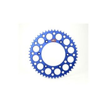 RENTHAL REAR SPROCKET BLUE YAMAHA