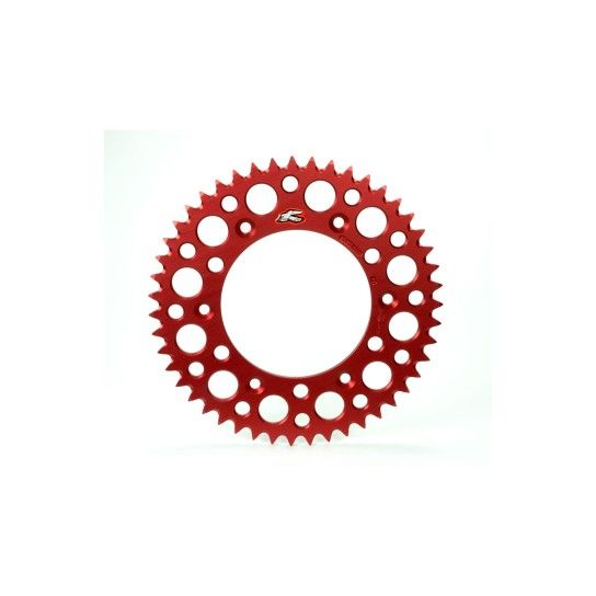 RENTHAL REAR SPROCKET RED HONDA