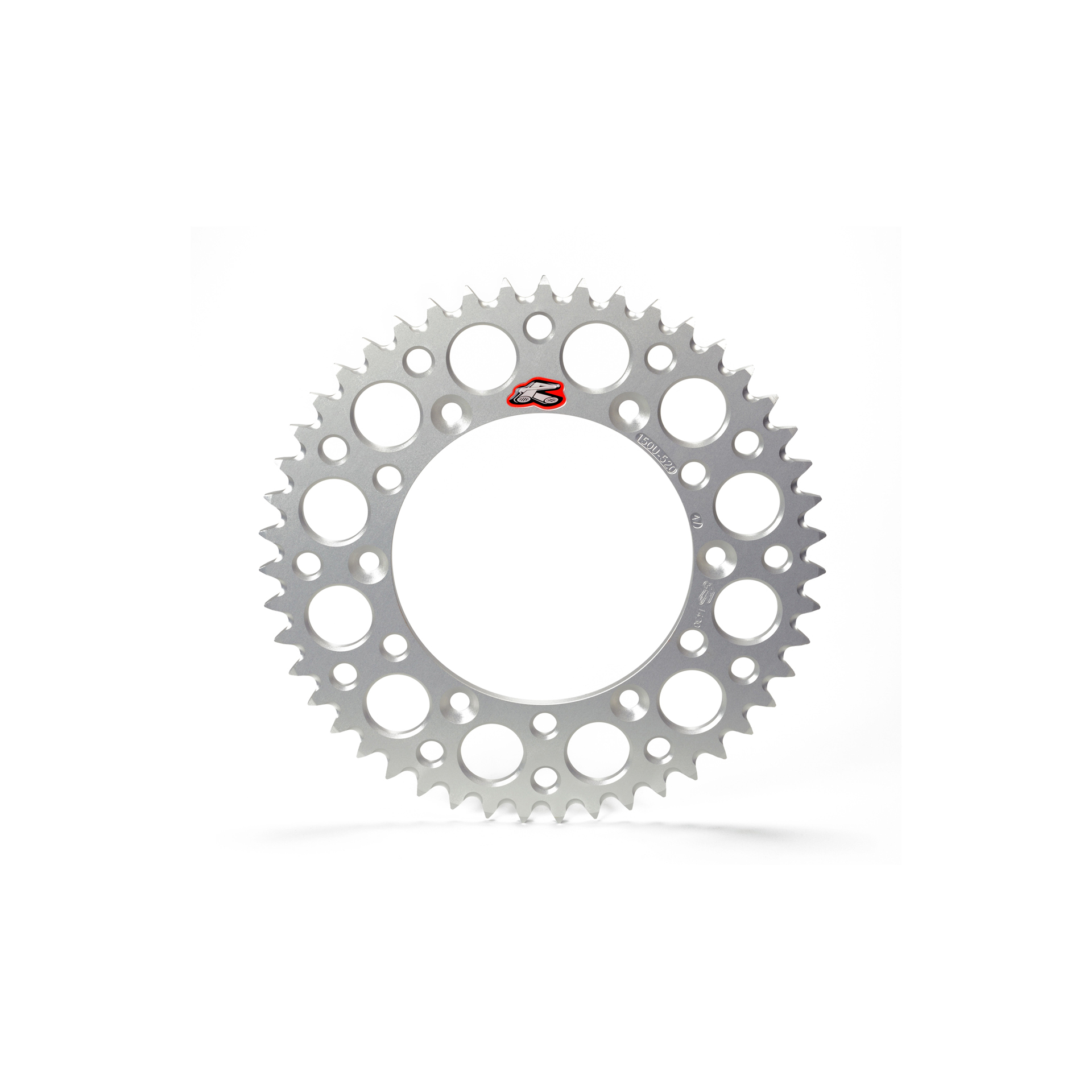 RENTHAL REAR SPROCKET SILVER Grvd Pkd RENTHAL REAR SPROCKET SILVER Grvd Pkd