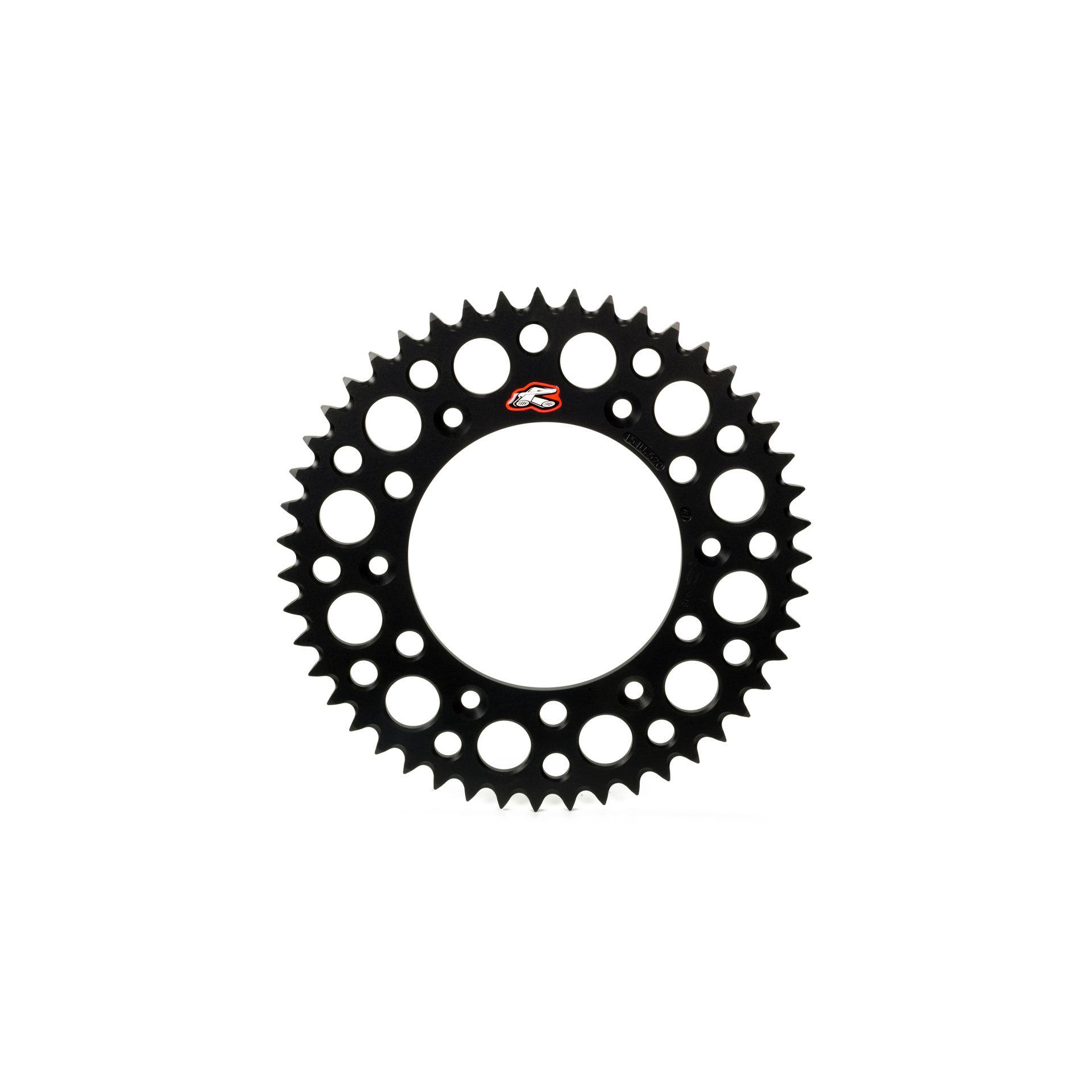 RENTHAL REAR SPROCKET BLACK Grvd Pkd