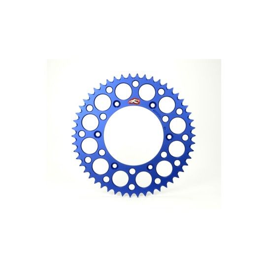 RENTHAL REAR SPROCKET BLUE Grvd Pkd