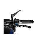 PUIG MANETE DE EMBRAIAGEM EXTENSIVEL 3.0 PRETO C/AFINAD.AZUL