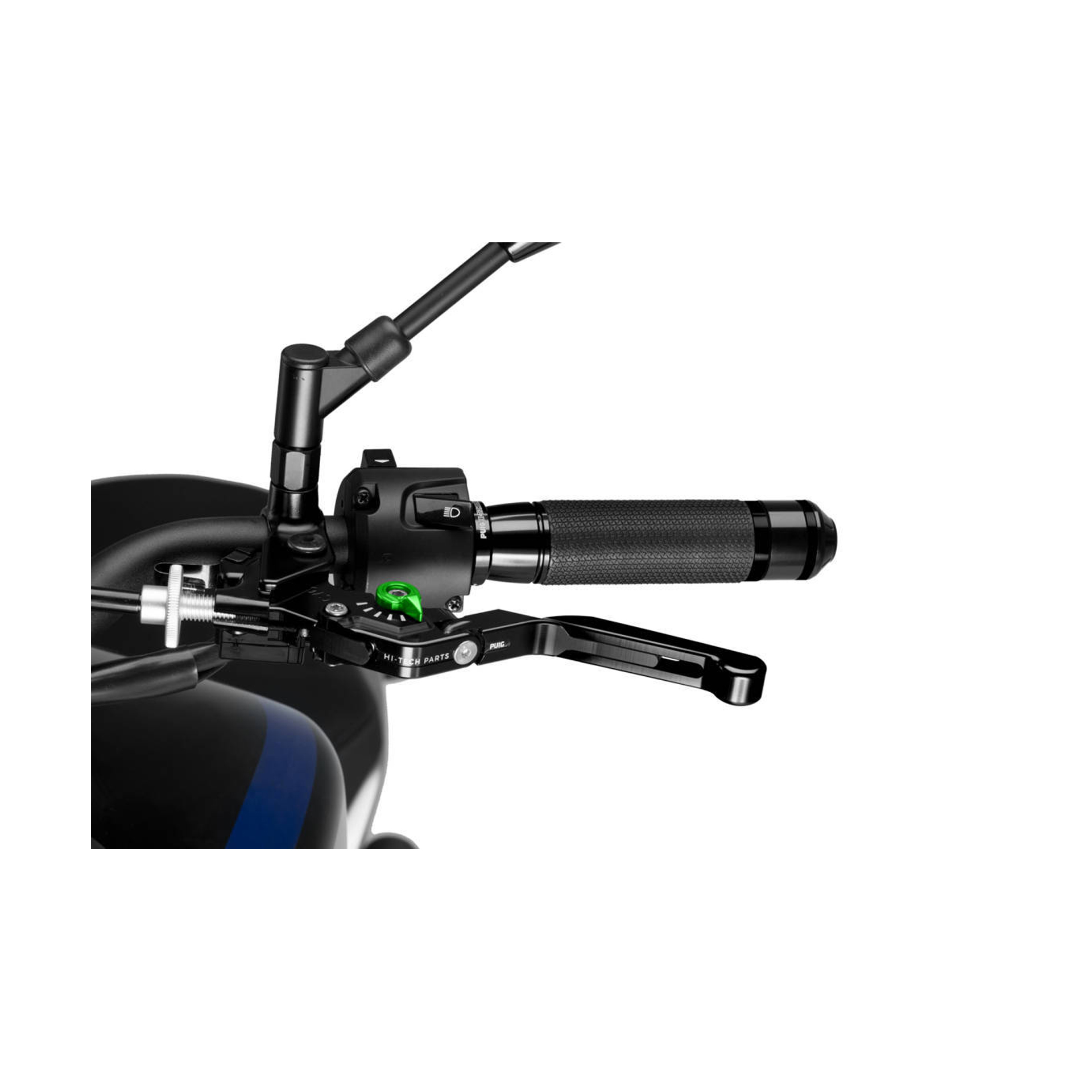 PUIG MANETE DE EMBRAIAGEM EXTENSIVEL 3.0 PRETO C/AFINAD.VERD
