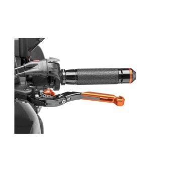 PUIG MANETE DE EMBRAIAGEM EXTENSIVEL 2.0 LARANJA C/AFINAD.LA