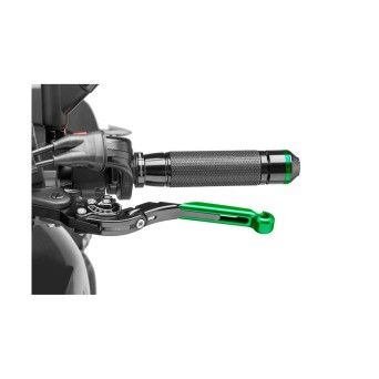 PUIG MANETE DE EMBRAIAGEM EXTENSIVEL VERDE C/AFINADOR PRETO