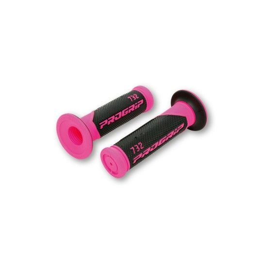 PROGRIP GRIPS 732 SUPERBIKE FLUOR FUXIA