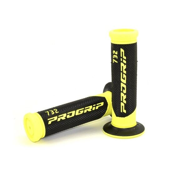 PROGRIP PUNHOS 732 SUPERBIKE FLUOR AMARELO