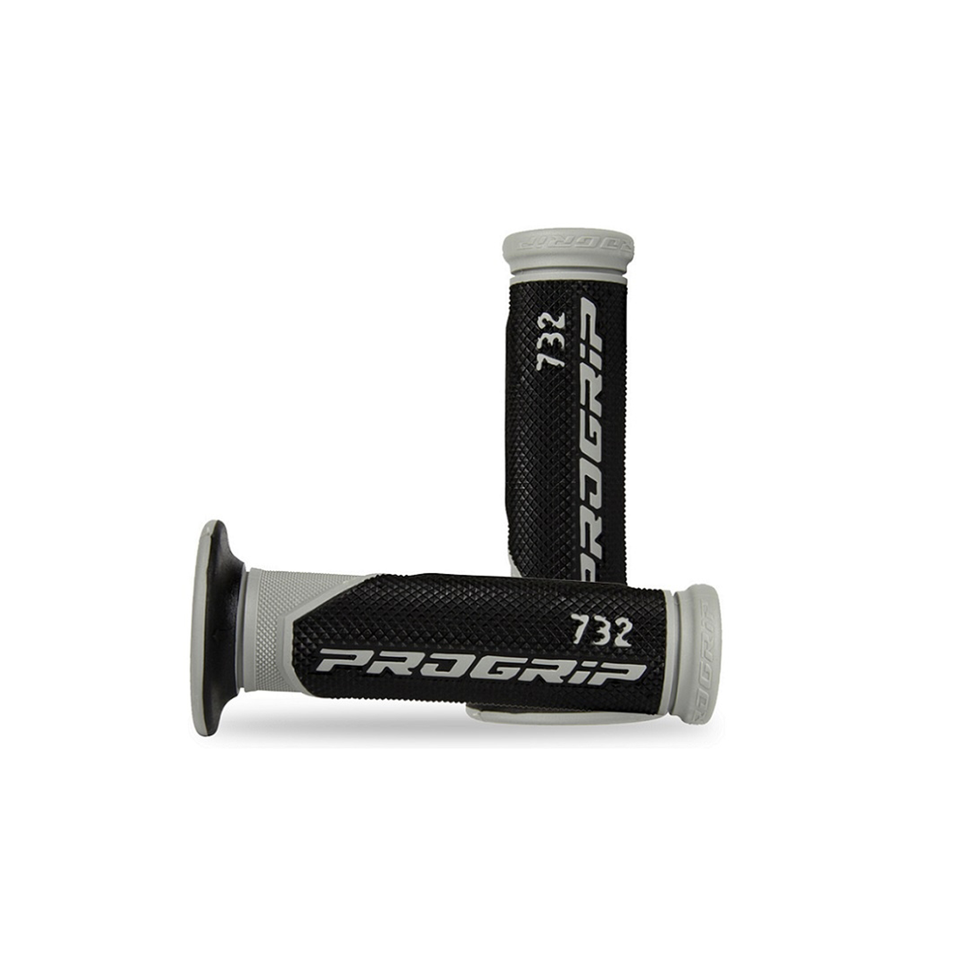 PROGRIP GRIPS 732 SUPERBIKE GREY/BLACK PROGRIP GRIPS 732 SUPERBIKE GREY/BLACK