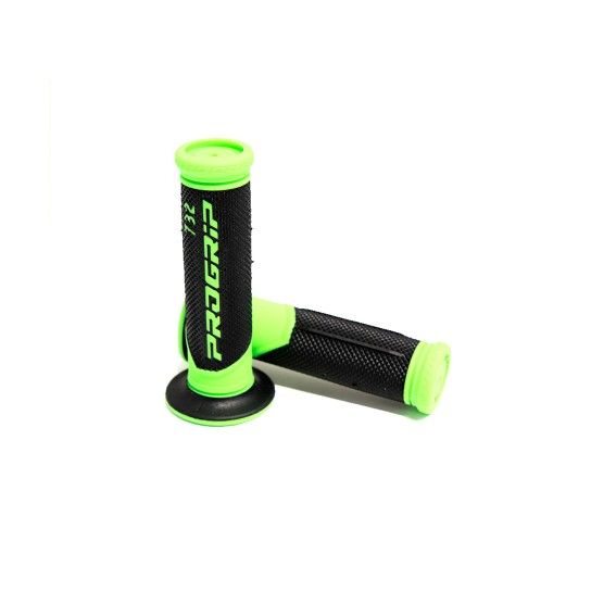 PROGRIP GRIPS 732 SUPERBIKE FLUOR GREEN