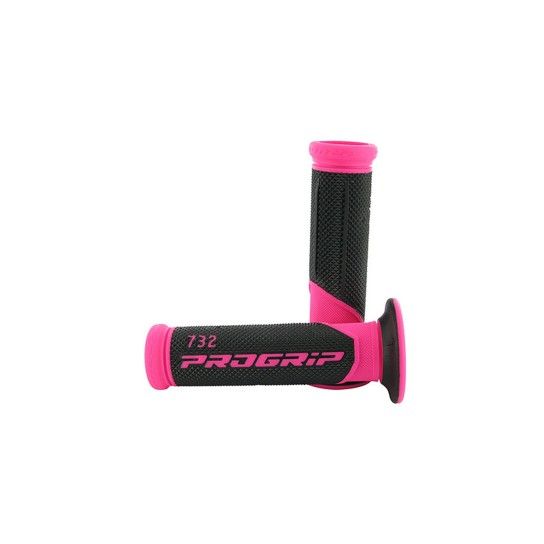 PROGRIP PUNHOS 732 SUPERBIKE FLUOR FUXIA