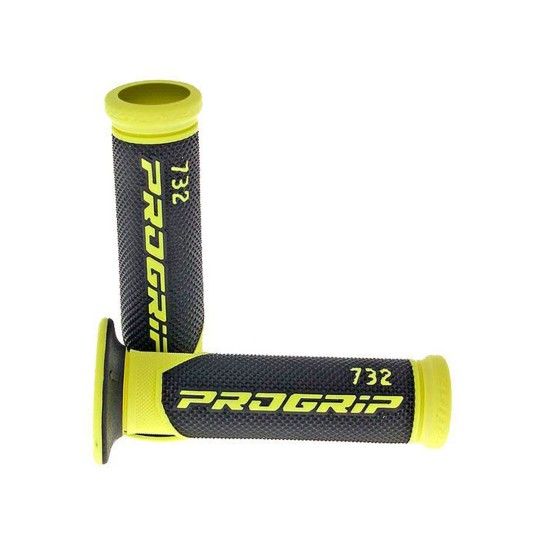 PROGRIP PUNHOS 732 SUPERBIKE FLUOR AMARELO