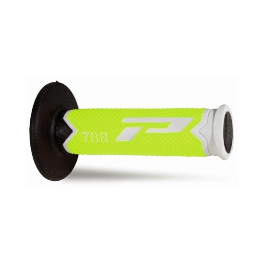 PROGRIP GRIPS 788 WHITE/FLUOR YELLOW/BLACK