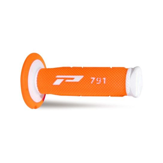 PROGRIP GRIPS 791 WHITE/ORANGE FLUO