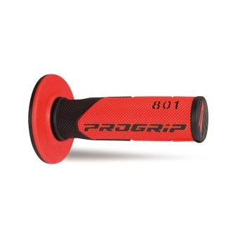 PROGRIP PUNHOS 801 MX PRETO/VERMELHO