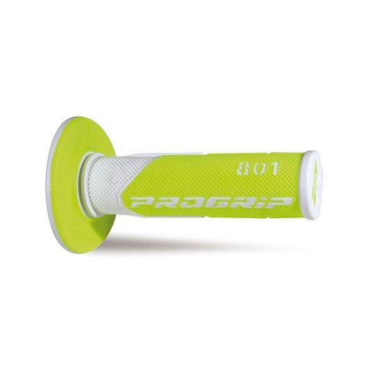 PROGRIP GRIPS 801 MX WHITE/YELLOW FLUOR