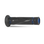 PROGRIP GRIPS 838 RACING HARD BLUE/BLACK OPEN PROGRIP GRIPS 838 RACING HARD BLUE/BLACK OPEN