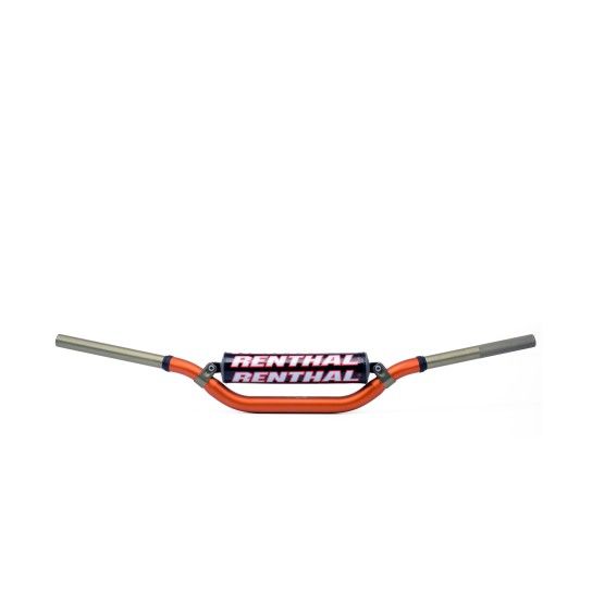 RENTHAL HANDLEBAR TWINWALL ORANGE - PADDED