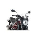 PUIG SV650 2016-21 VISEIRA SEMI-CARNADA RETRO TRANSPARENTE