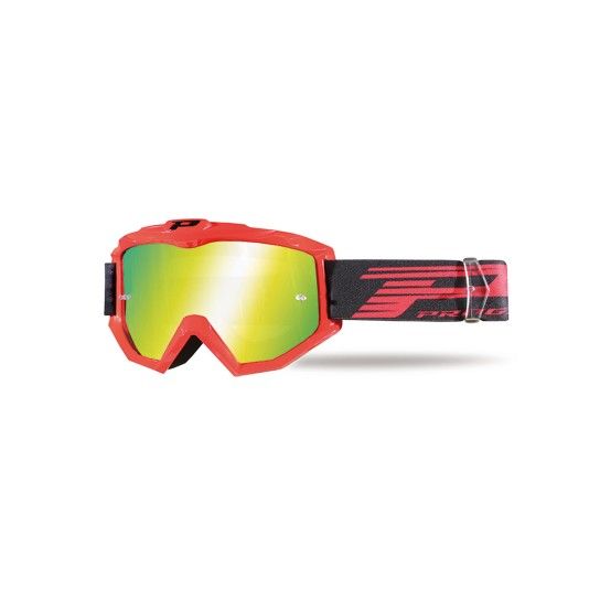 PROGRIP 3201 GOGGLES ATZAKI FLUO RED