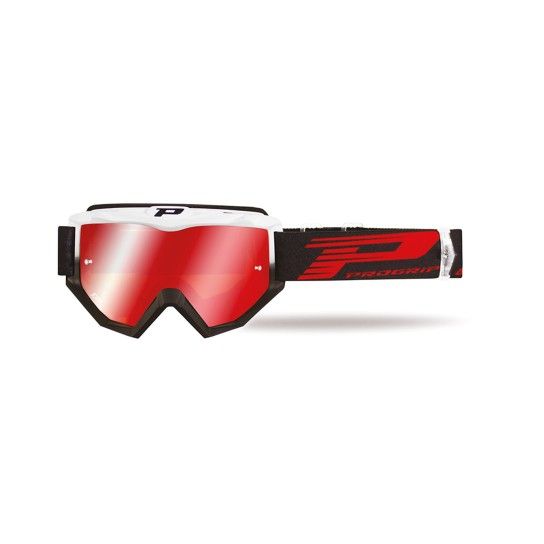 PROGRIP GAFAS 3201 ATZAKI FLUO ROJO/BLANCO