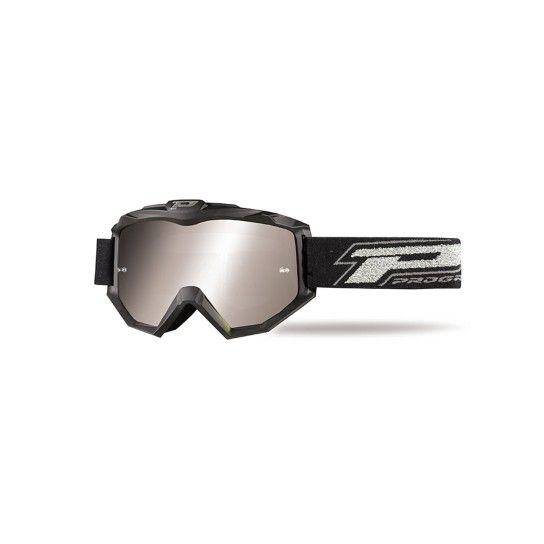 PROGRIP 3204 GOGGLES MATTE BLACK MIRROR SILVER