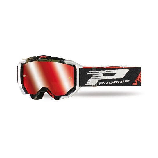 PROGRIP 3303 GOGGLES FLUO BLACK/WHITE