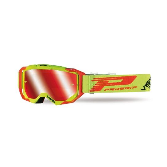 PROGRIP OCULOS 3303 FLUOR AMARELO/VERMELHO