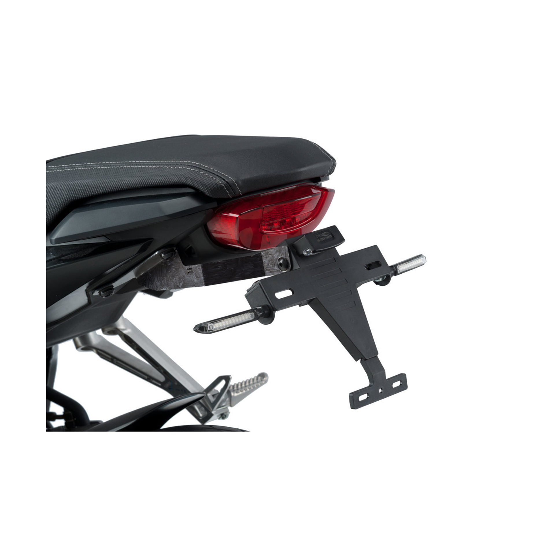 PUIG CB650R 2019 SUPORTE MATRICULA PRETO PUIG CB650R 2019 SUPORTE MATRICULA PRETO