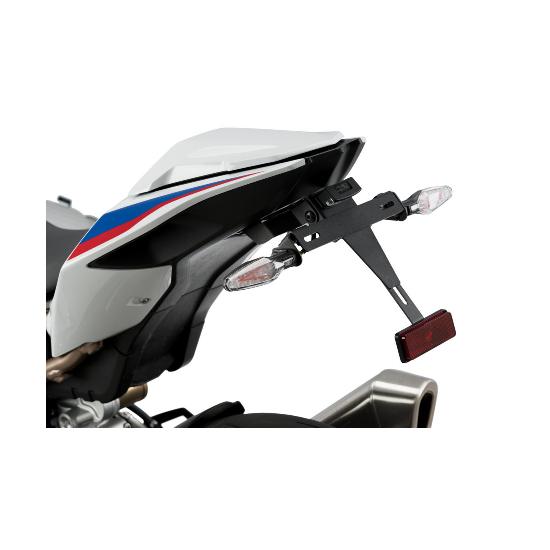 PUIG S1000RR 2019-21 SUPORTE MATRICULA PRETO PUIG S1000RR 2019-21 SUPORTE MATRICULA PRETO