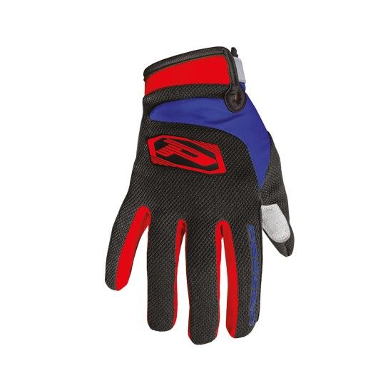 PROGRIP GLOVES 4010 AIRTECH RED/BLACK/BLUE - L