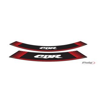 PUIG CBR1000RR 2015 FITAS DE RODA PERSONALIZADAS VERMELHO