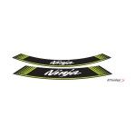 PUIG NINJA 300 2013 FITAS DE RODA PERSONALIZADAS VERDE PUIG NINJA 300 2013 FITAS DE RODA PERSONALIZADAS VERDE