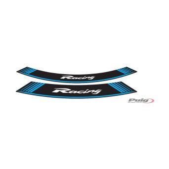 PUIG RACING FITAS DE RODA PERSONALIZADAS AZUL