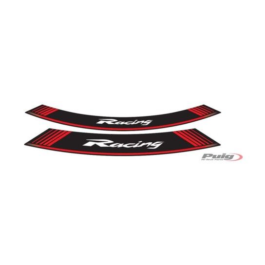 PUIG RACING FITAS DE RODA PERSONALIZADAS VERM