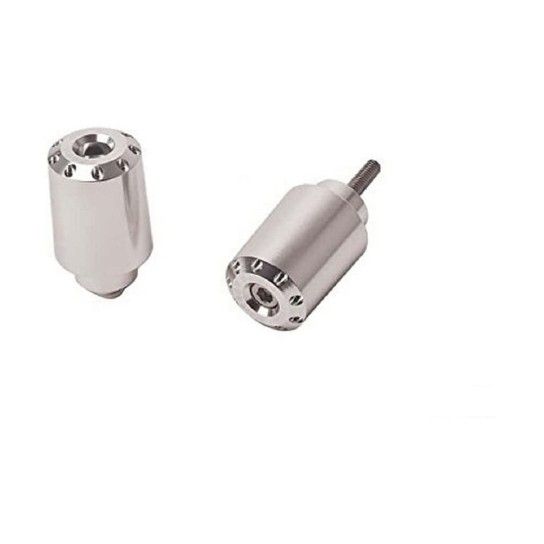 PUIG BAR ENDS ALUMINIUM KAWASAKI C/SILVER