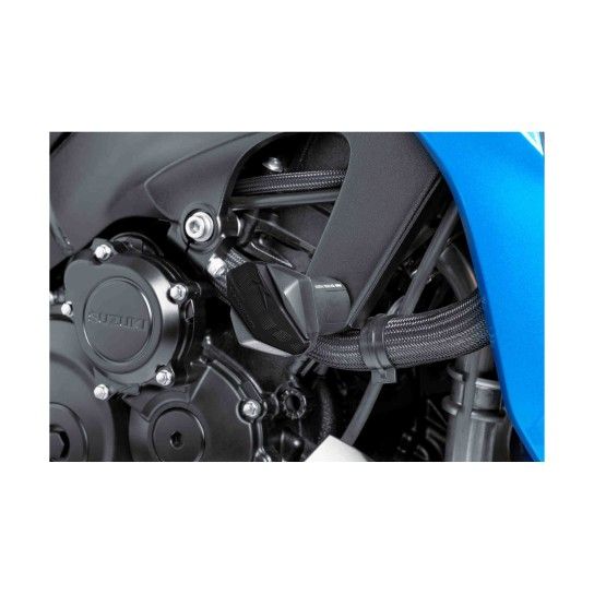 PUIG GSX-R1300 2008-12 PROTETOR DE MOTOR R12 PRETO