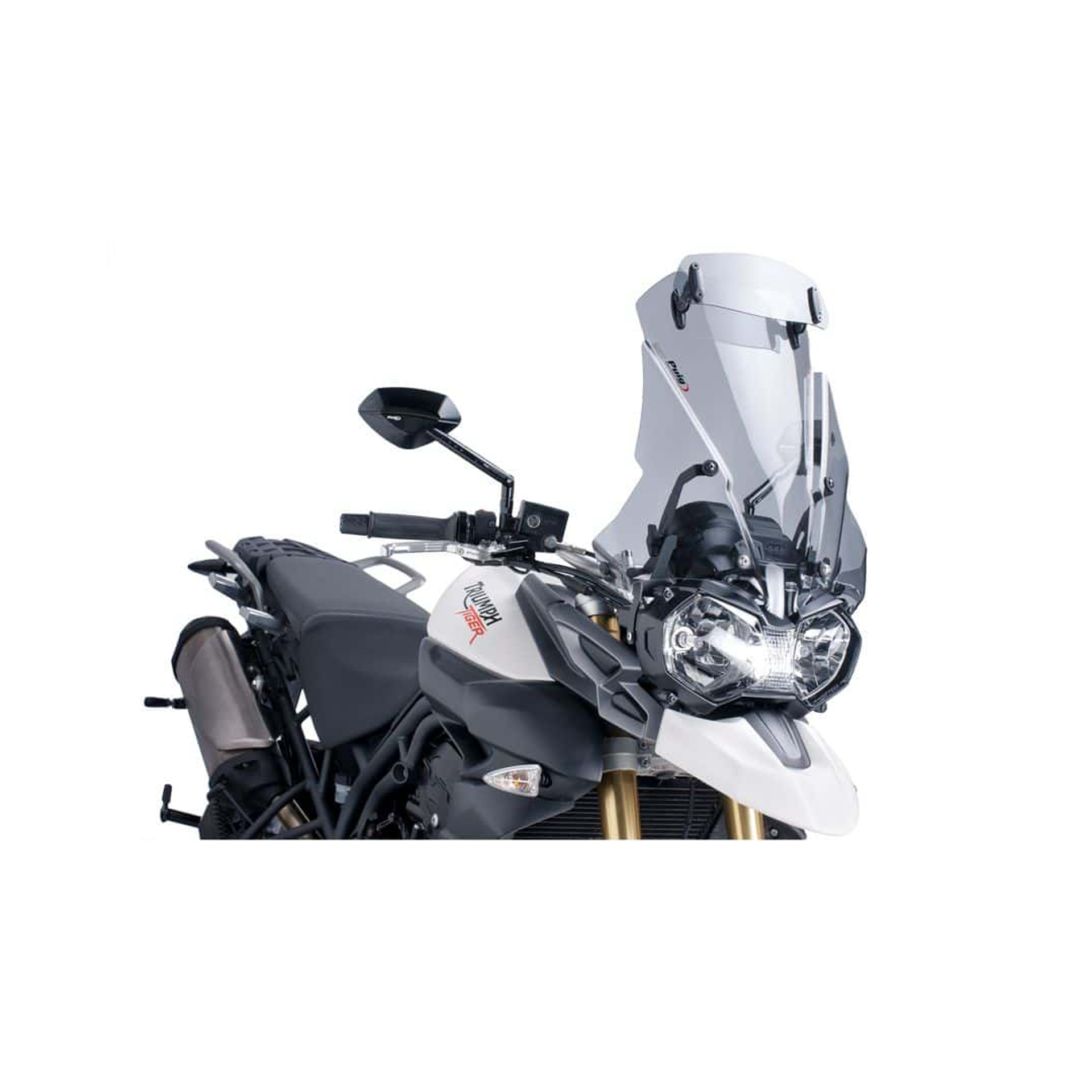 PUIG TIGER 800 11-14 VISEIRA TOURING FUMADA C/DEPLECTOR REG. PUIG TIGER 800 11-14 VISEIRA TOURING FUMADA C/DEPLECTOR REG.