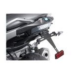 PUIG C650 SPORT 2016-20 SUPORTE MATRICULA PRETO PUIG C650 SPORT 2016-20 SUPORTE MATRICULA PRETO