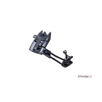PUIG T-MAX 530 2012 SUPORTE MATRICULA PRETO MATE