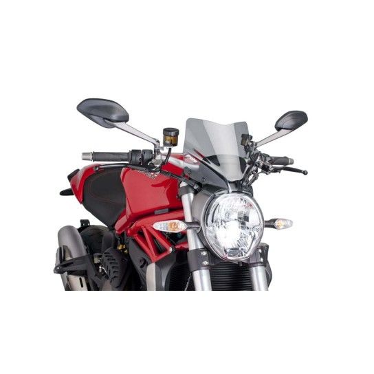 PUIG MONSTER 1200 2014 WINDSHIELD NEW GENERATION SPORT SMOKE