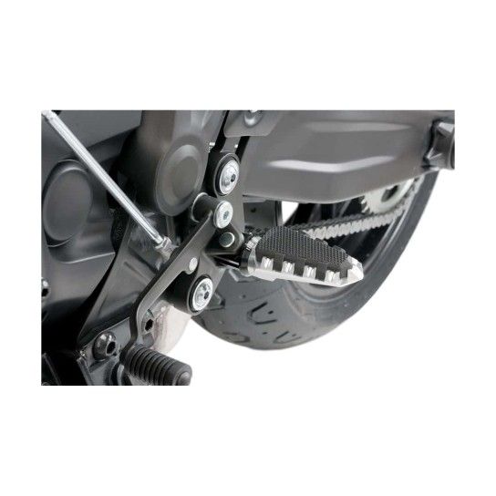 PUIG R1200 GS ADVENTURE 2015 POUSA PES PRATEADO PUIG R1200 GS ADVENTURE 2015 POUSA PES PRATEADO