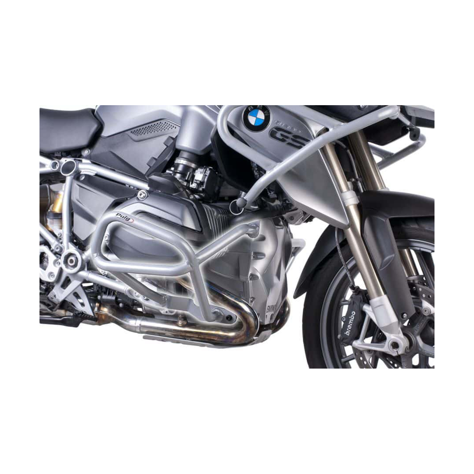 PUIG BMW1200GS 2014 PROTEÇÃO DE MOTOR INF. PRATA PUIG BMW1200GS 2014 PROTEÇÃO DE MOTOR INF. PRATA