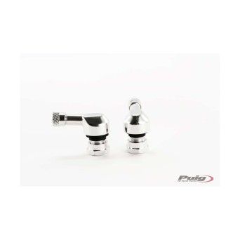 PUIG UNIVERSAL VALVULAS DE JANTE 8.3 MM PRATA