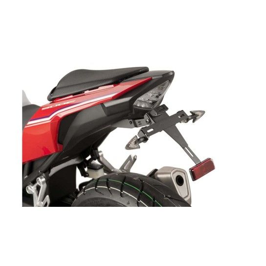 PUIG CB500F 2016-17 SUPORTE MATRICULA PRETO