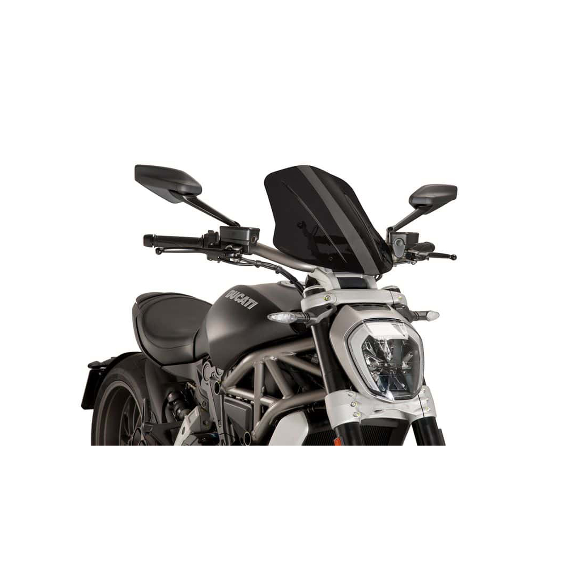 PUIG DUCATI DIAVEL 2016-18 VIDRO TOURING FUMADO ESCURO PUIG DUCATI DIAVEL 2016-18 VIDRO TOURING FUMADO ESCURO