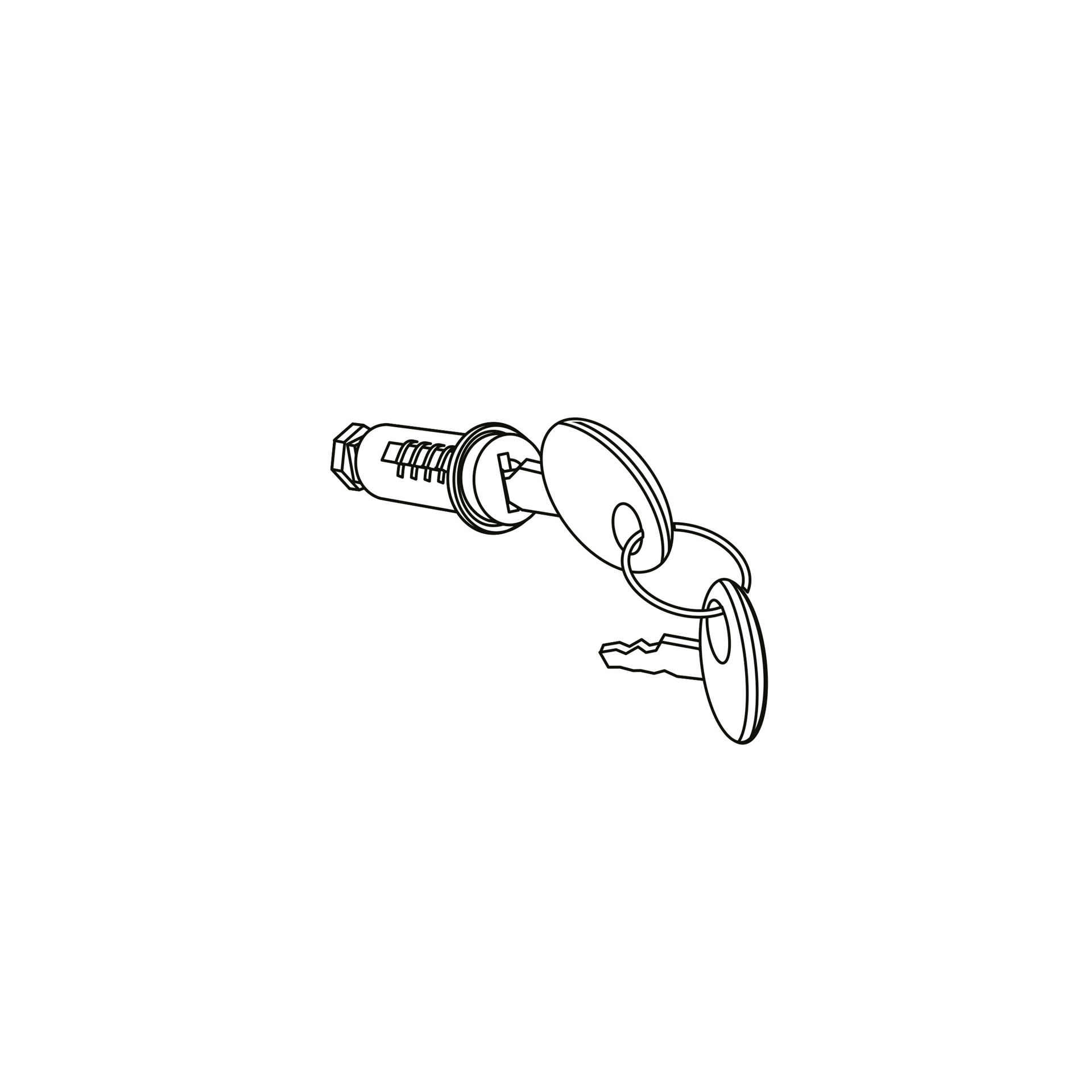 SHAD CERRADURA SH48/SH58X/SH59X (LLAVE RJ) SHAD CERRADURA SH48/SH58X/SH59X (LLAVE RJ)