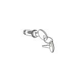 SHAD CERRADURA SH48/SH58X/SH59X (LLAVE RJ) SHAD CERRADURA SH48/SH58X/SH59X (LLAVE RJ)
